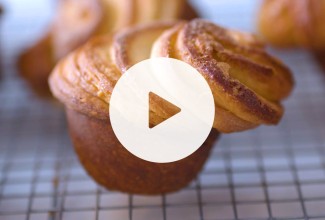 Erin McDowell's Faux-Laminated Maple Brioche Buns - select to zoom